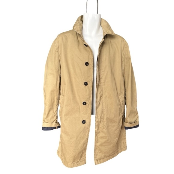 Emidio Tucci Men’s  100% Cotton Classic TRENCH
COAT, Size 56 (46/XL?) - Picture 4 of 8